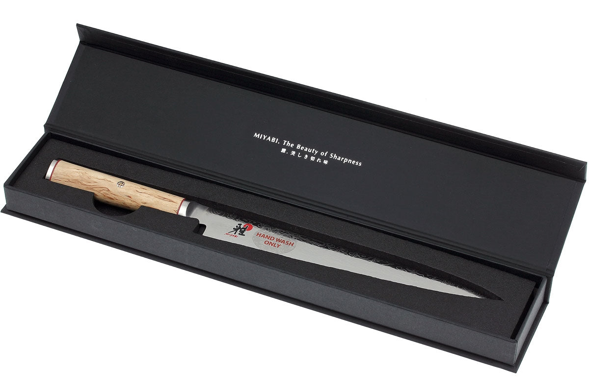 Miyabi Birchwood 5000MCD Sujihiki Slicing Knife 24cm 62507