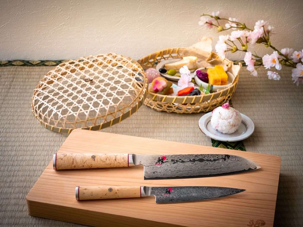 Discover the Art of Precision with the Miyabi 5000MCD Shotoh & Santoku 2-Piece Set