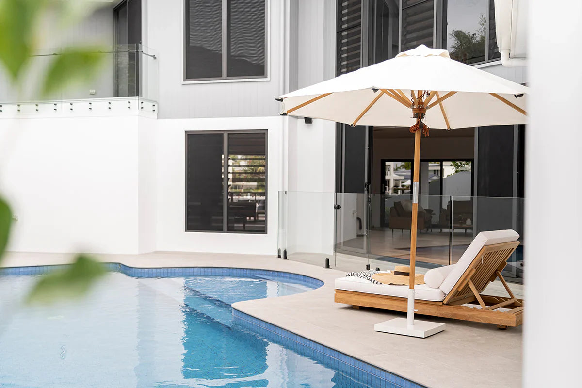 Transform Your Outdoor Space with the Abide Interiors Outdoor Parasol from Arima Homewares