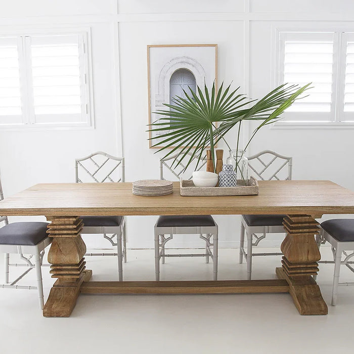 Elevate Your Home with the Woollahra Pedestal Table from Arima Homewares