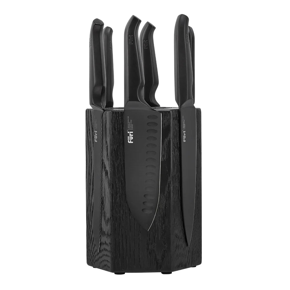 Furi Pro Jet Black Magnetic Hexagonal Block Set 7 Piece