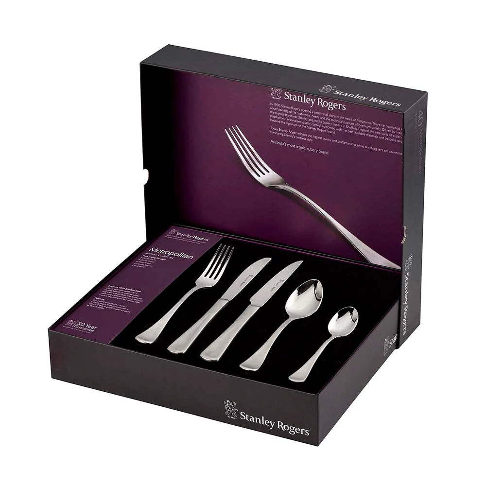 Stanley Rogers Metropolitan 40 Piece Set