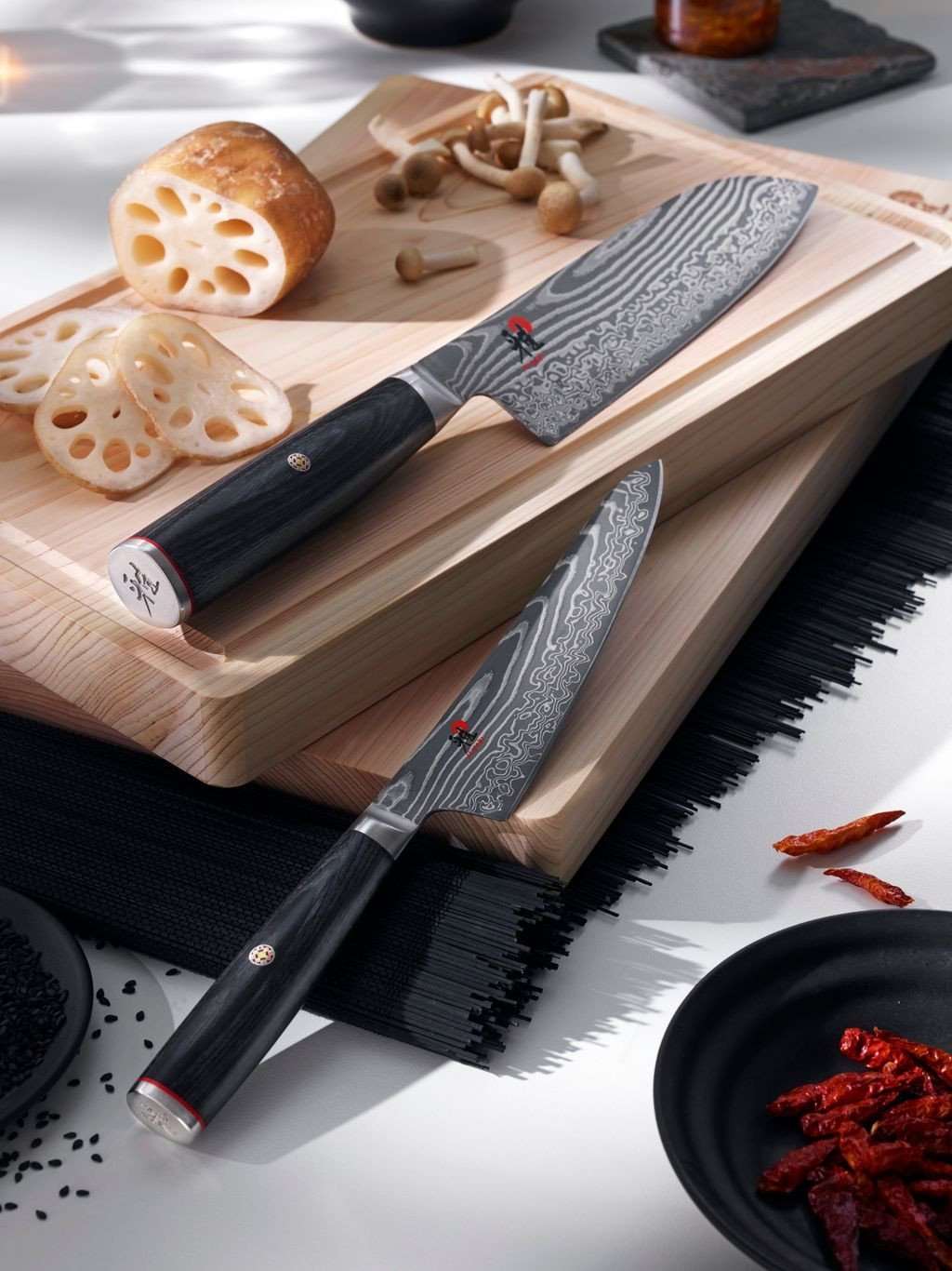 (SALE!) Miyabi 5000FCD Shotoh 13cm and Santoku 18cm 2pc Set 624833