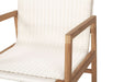 Anderson Teak Outdoor Chair – White