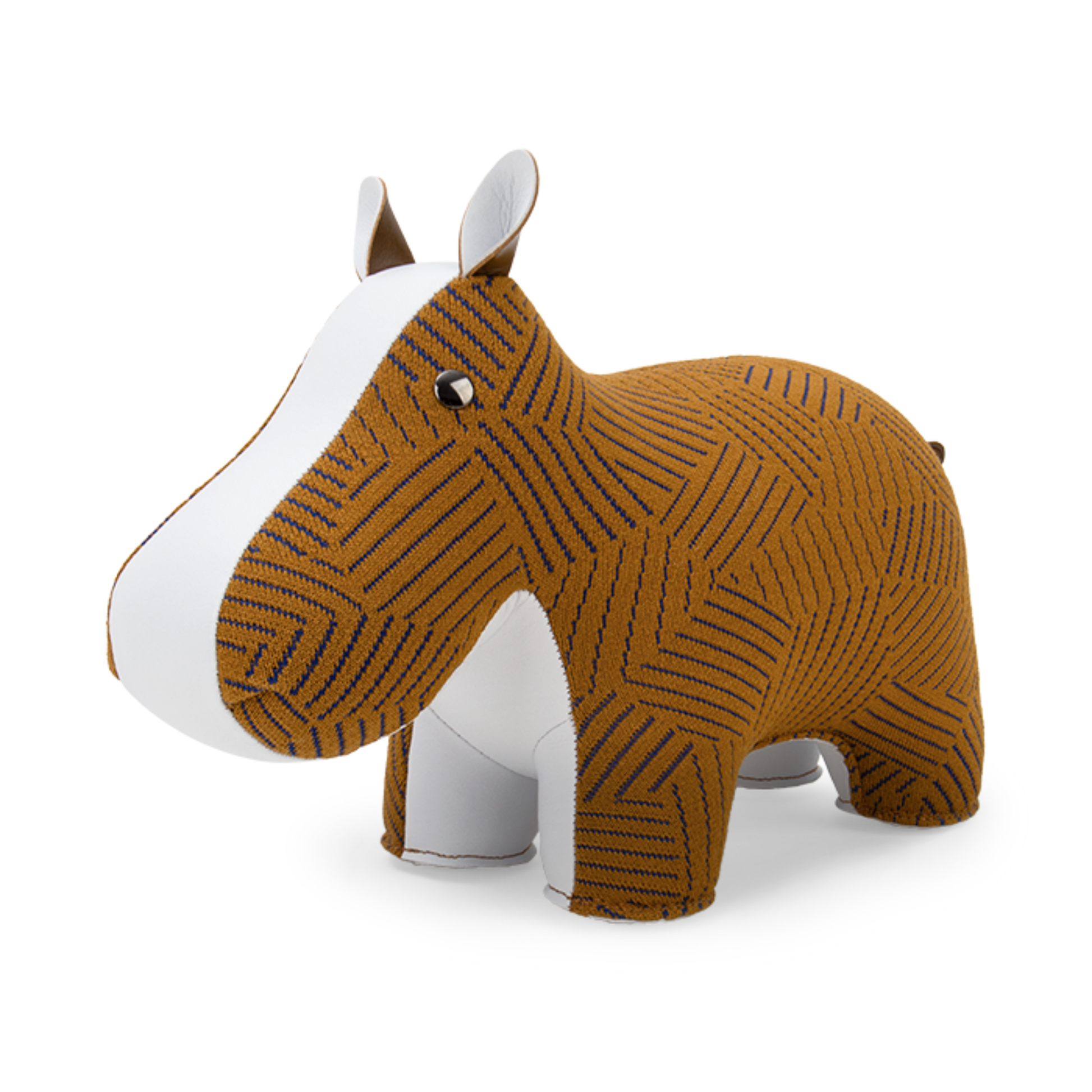 Zuny Bookend Hippo Kvadrat Razzle Dazzle Tan