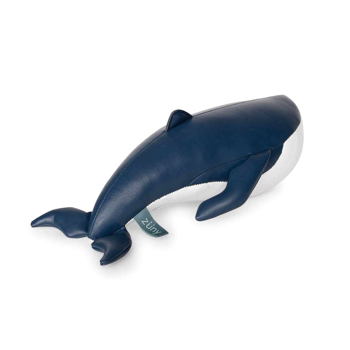 Zuny Bookend Whale Wave Midnight Blue