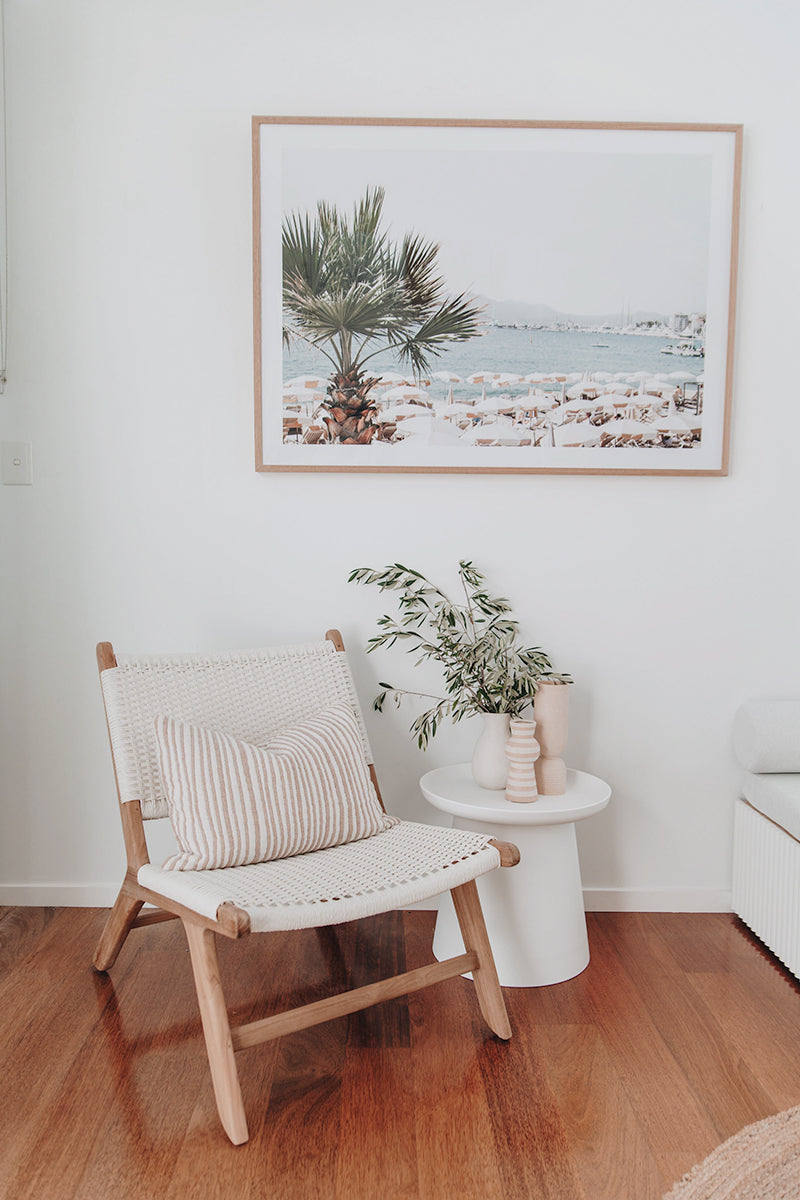 Cronulla Indoor/Outdoor Accent Chair – White