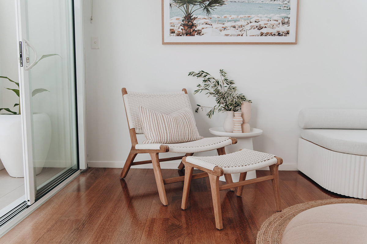Cronulla Indoor/Outdoor Accent Chair – White
