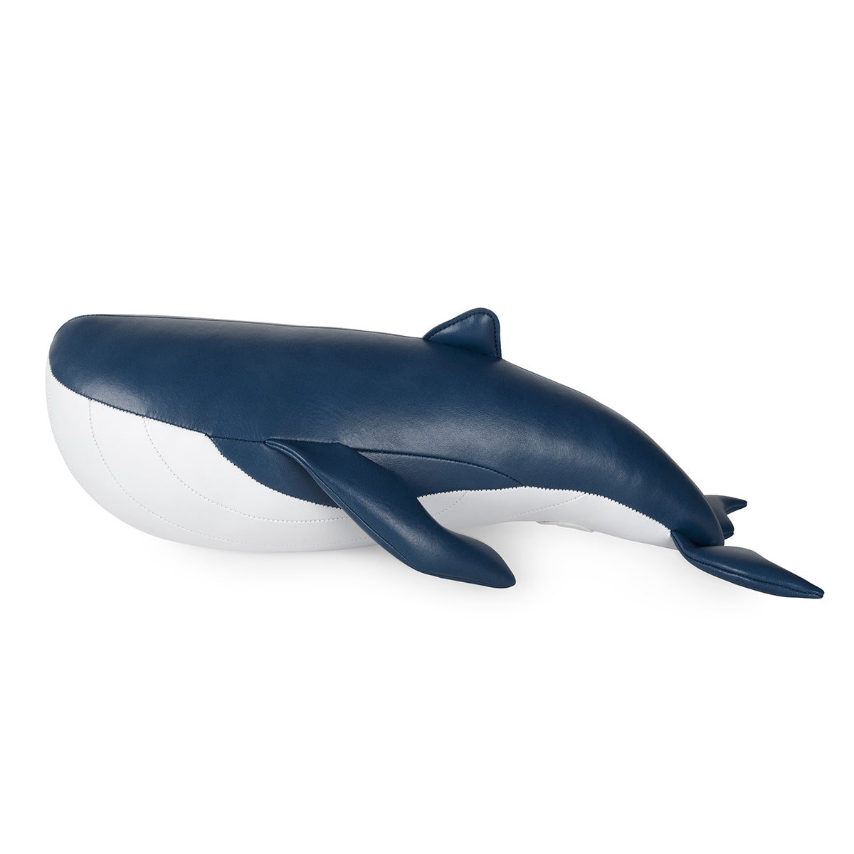 Zuny Doorstop Whale Wave Midnight Blue
