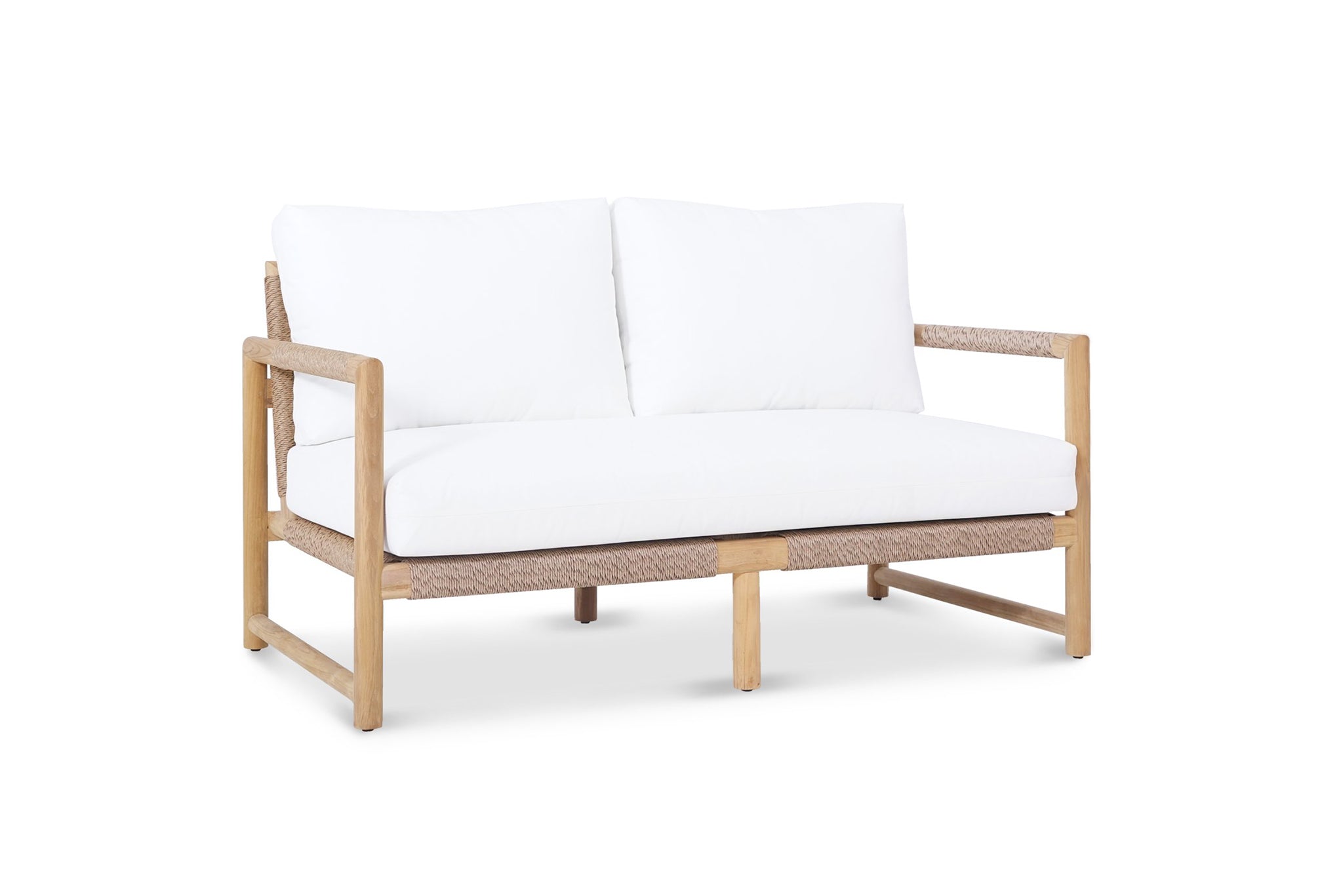 Jervis Bay Teak Outdoor Sofa – 2 Seater