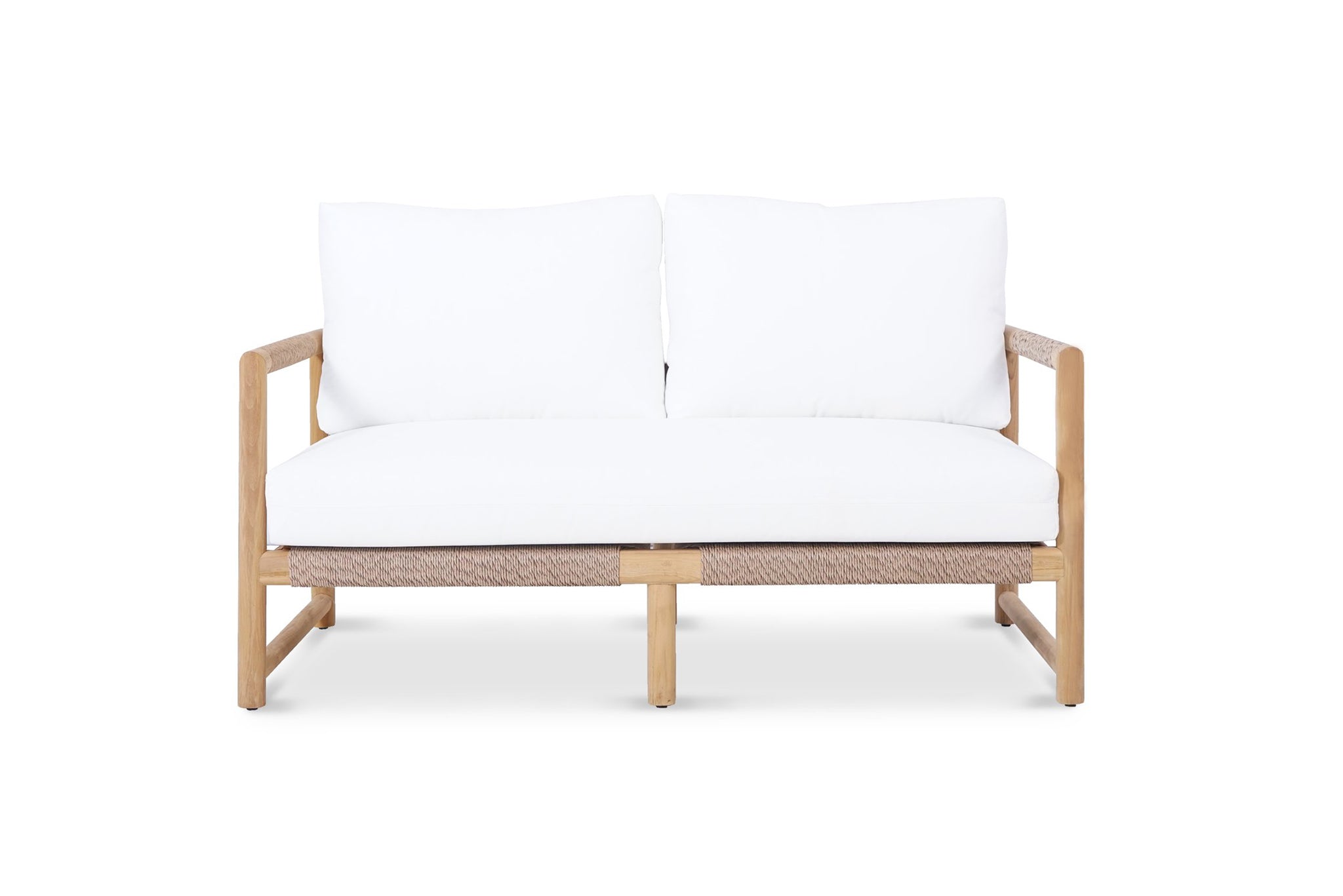Jervis Bay Teak Outdoor Sofa – 2 Seater