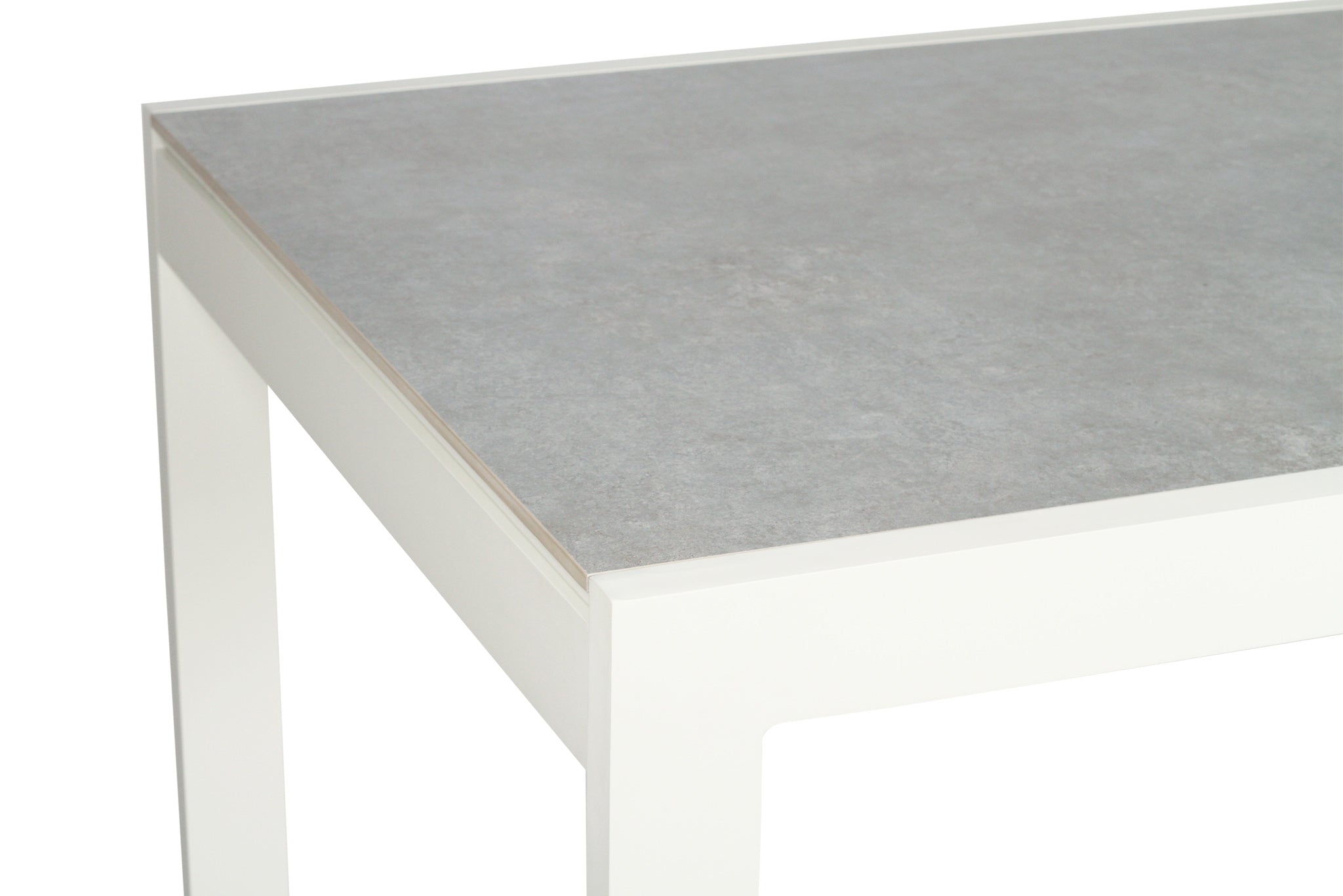 Randy Outdoor Dining Table 160cm – White