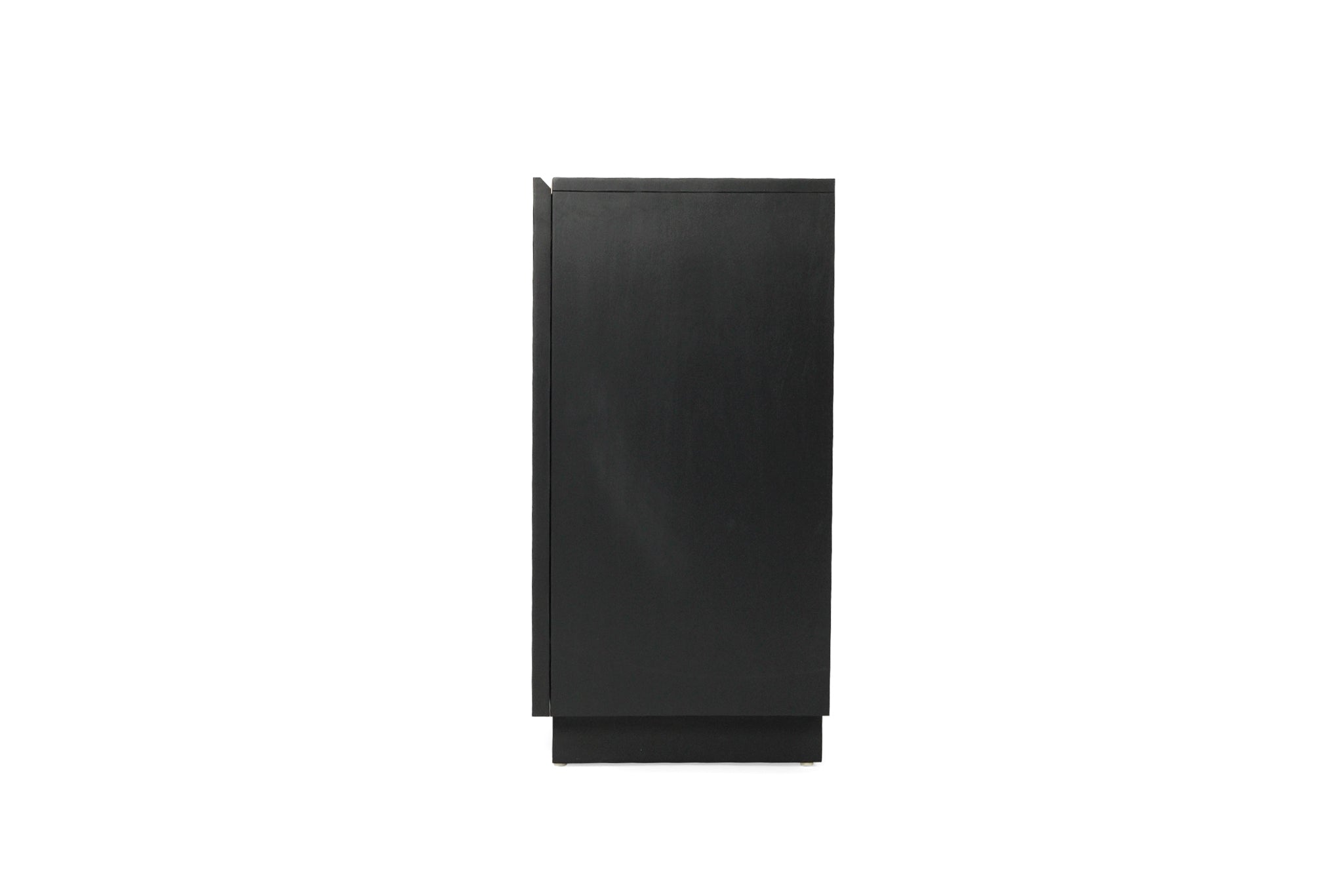Ravenna Teak & Rattan 3 Door Sideboard – Black