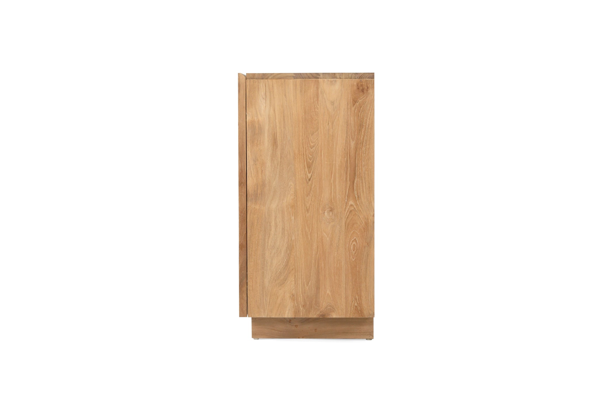 Ravenna Teak & Rattan 3 Door Sideboard – Natural