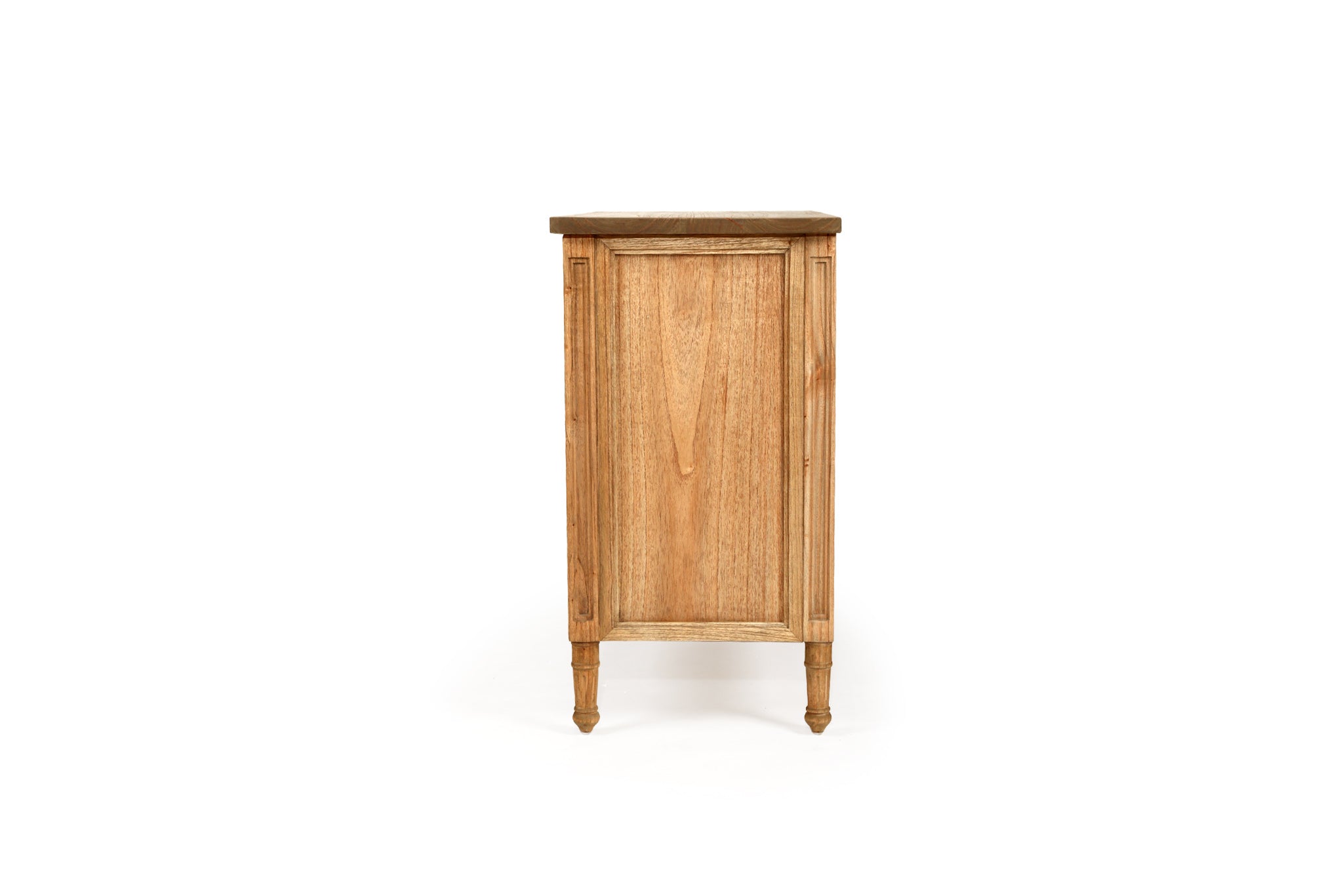 Vaucluse Mahogany & Rattan Two Door Sideboard – Weathered Oak