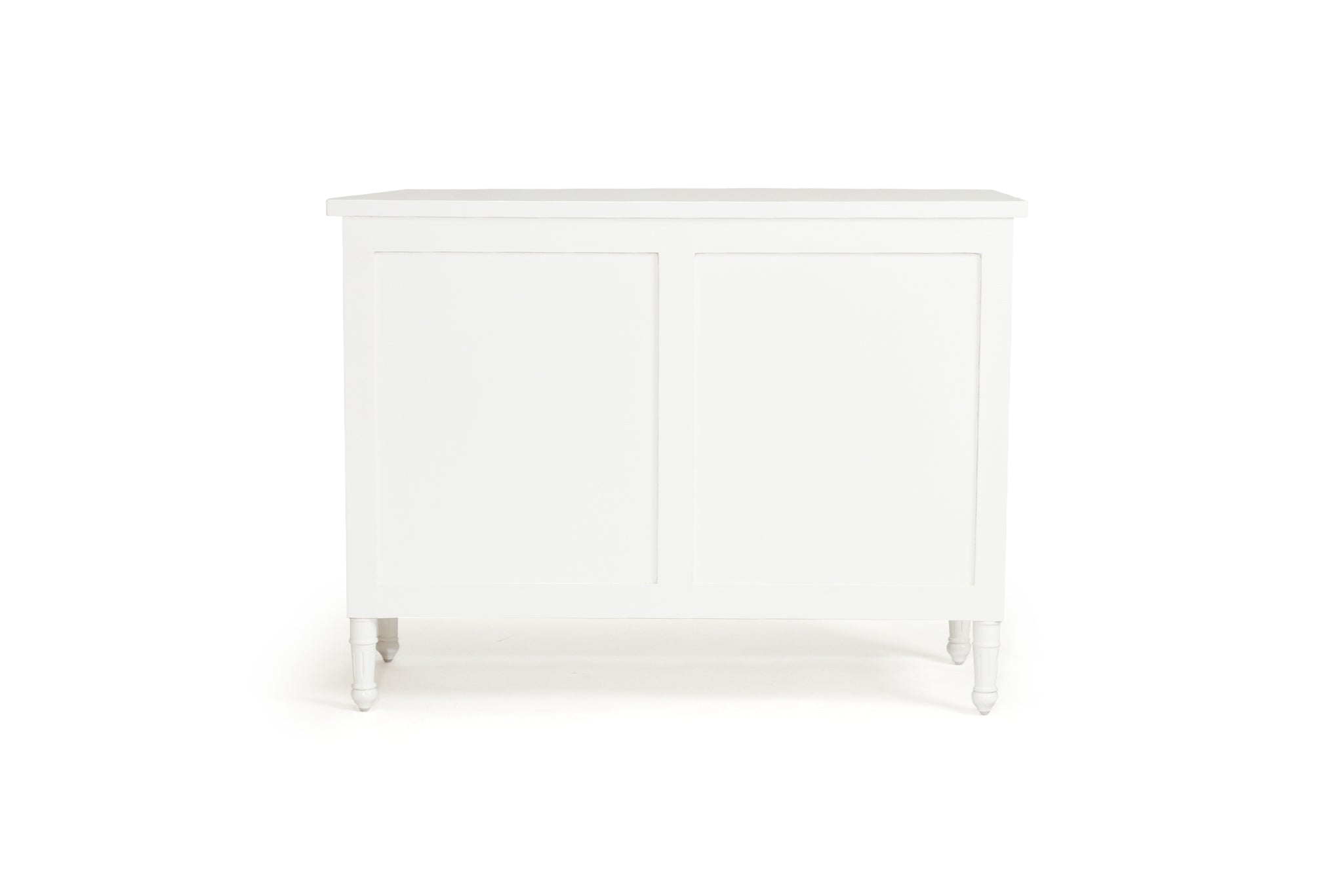 Vaucluse Mahogany & Rattan Two Door Sideboard – White