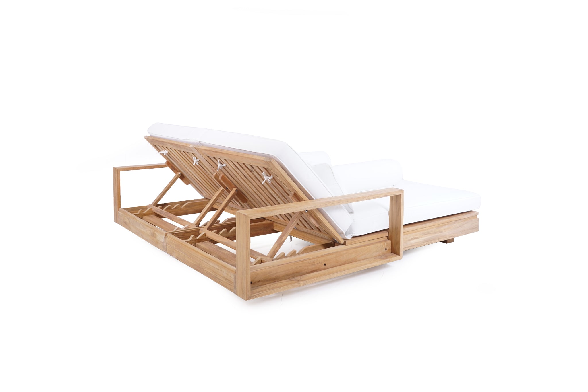 Whitsunday Outdoor Double Sunlounger With Arms