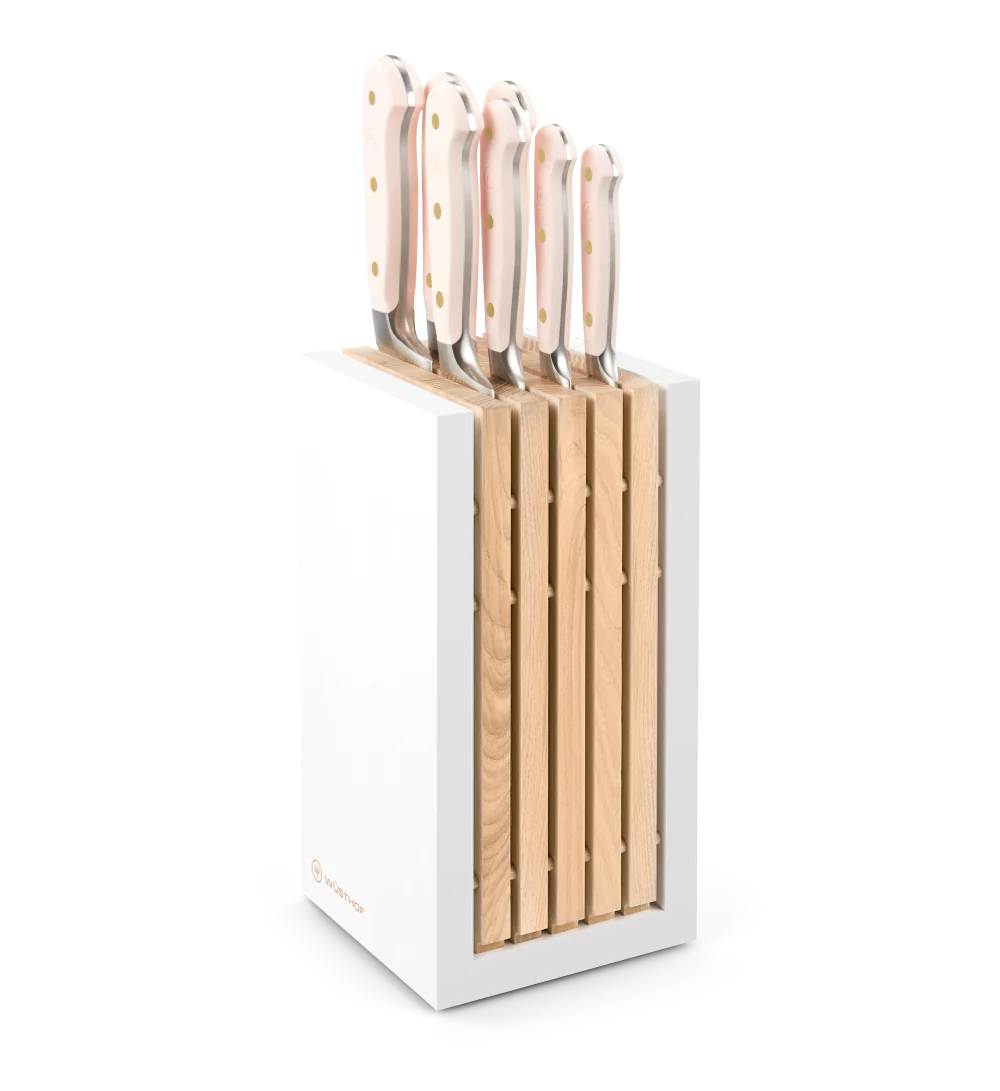 Wusthof Classic Colour 8 Pcs Knife block Set – Pink Himalayan Salt