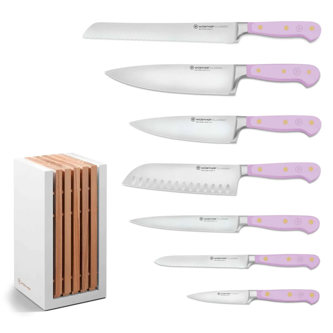 Wusthof Classic Colour 8 Pcs Knife block Set – Purple Yam