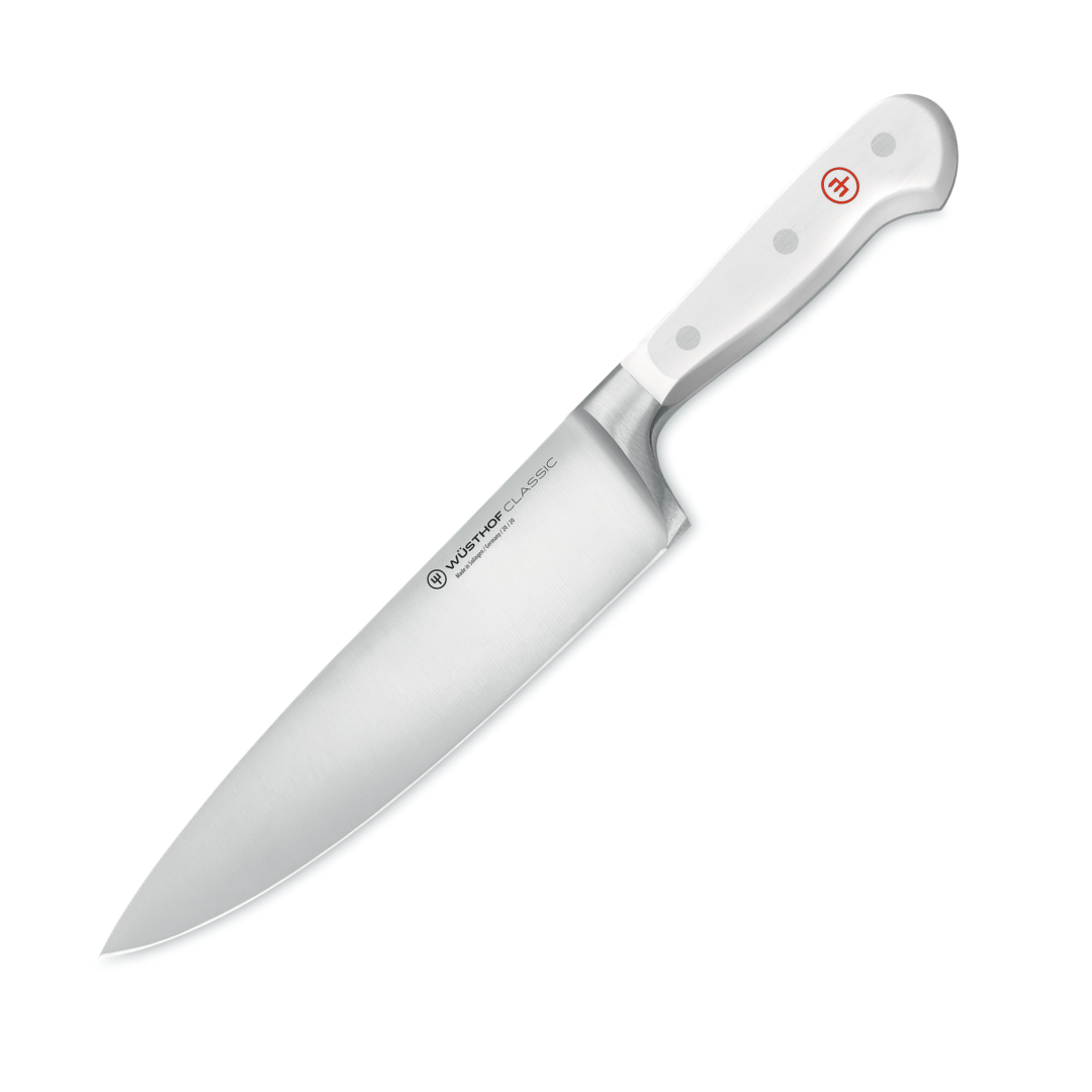 Wusthof Classic White Knife block Set 7 Pcs With Bread Knife 1090270602