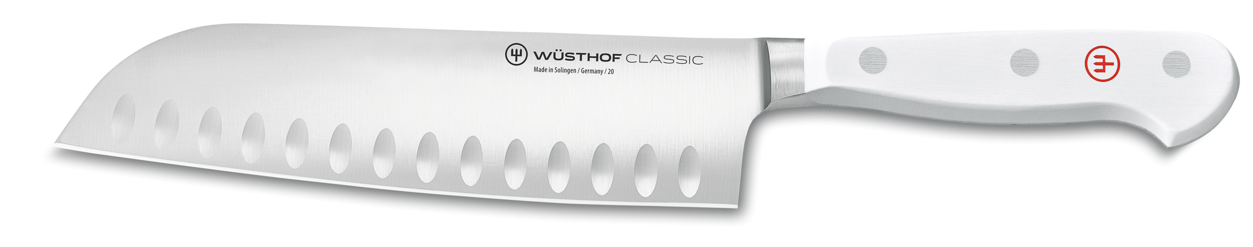 Wusthof Classic White Santoku 17cm 1040231317