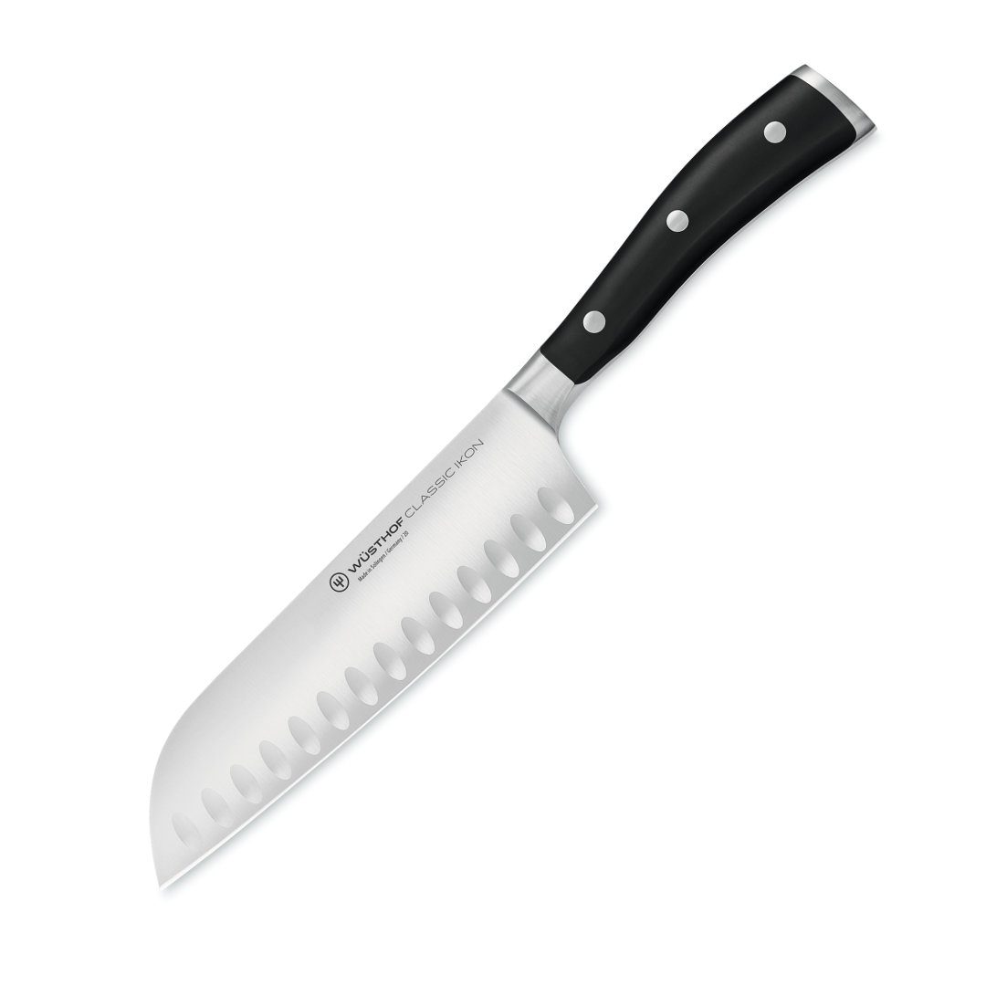 Wusthof Classic Ikon 2-piece Santoku 17cm and Paring 8cm Knife Set 1120360201