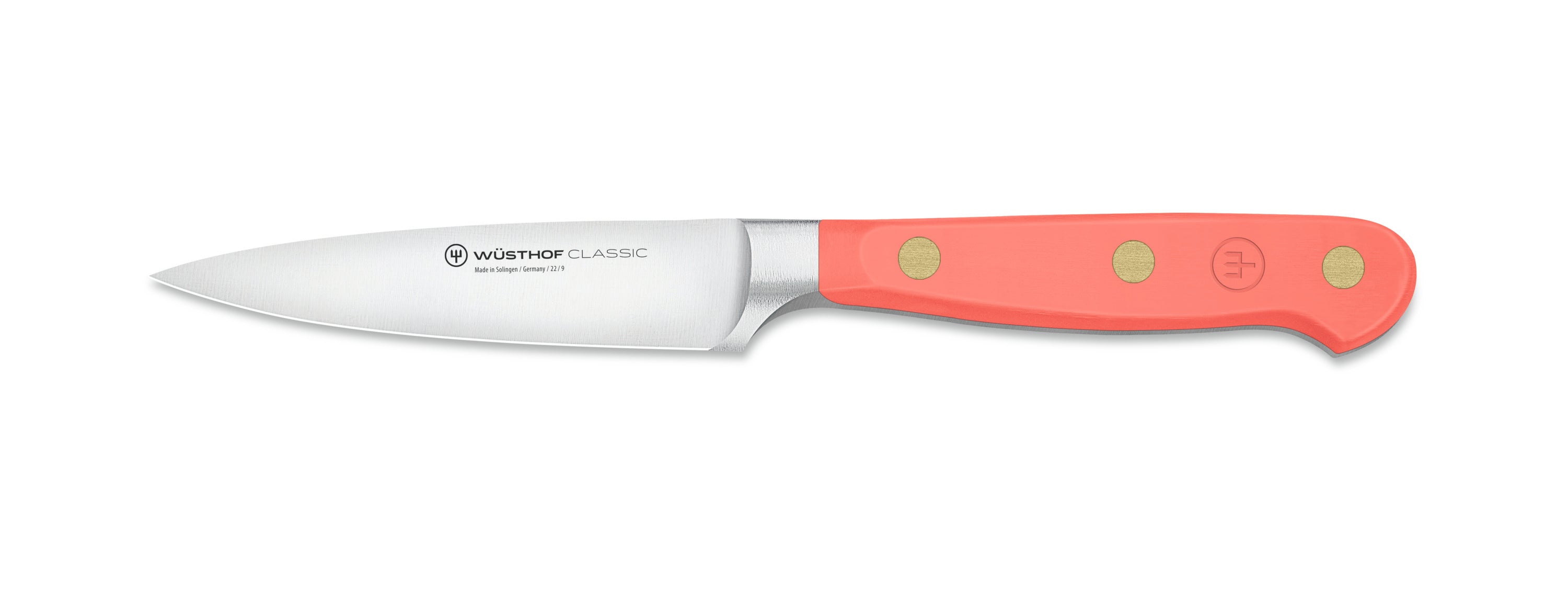 Wusthof Classic Colour Coral Peach Paring Knife 9cm 1061702309W