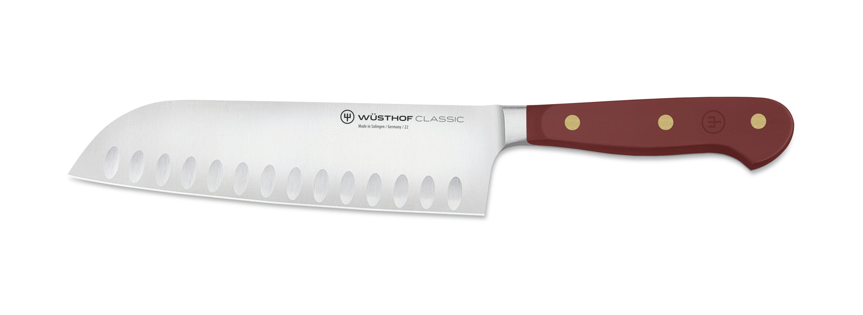 Wusthof Classic Colour Tasty Sumac Santoku Knife 17cm 1061731717W