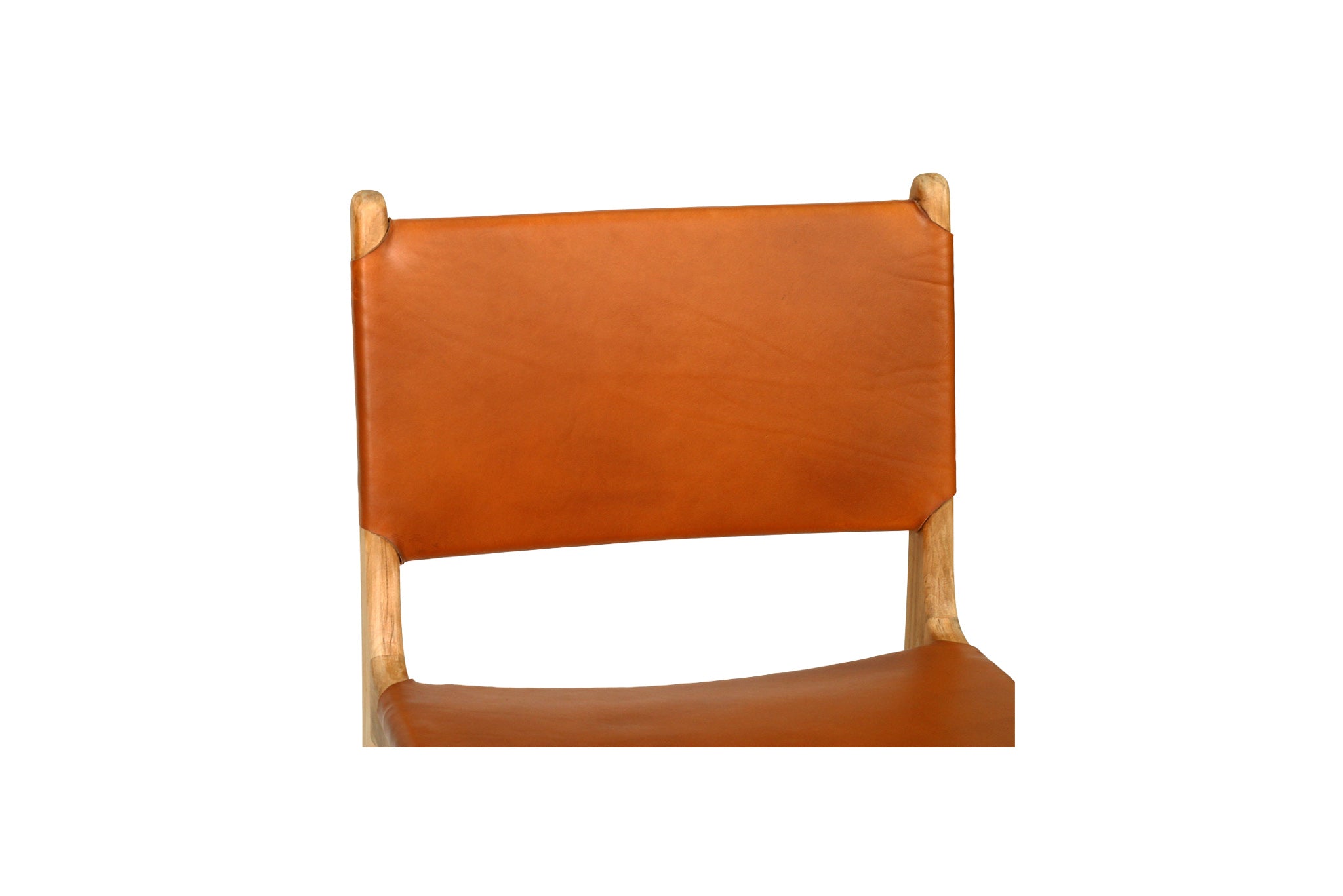 South Bank Leather Side Chair – Tan