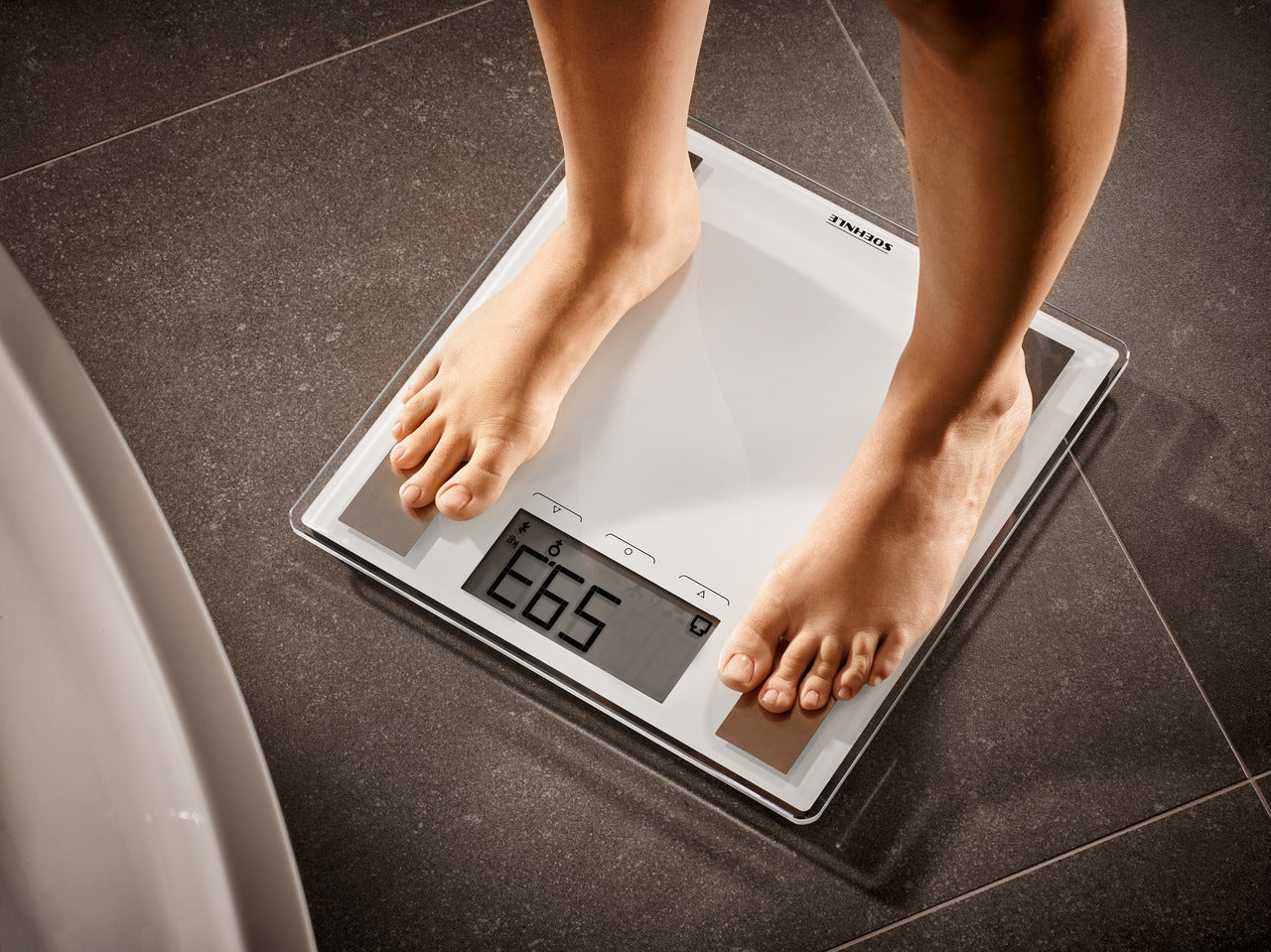 Soehnle Shape Sense Connect 100 with Bluetooth® Bathroom Scale 180kg Capacity S63872