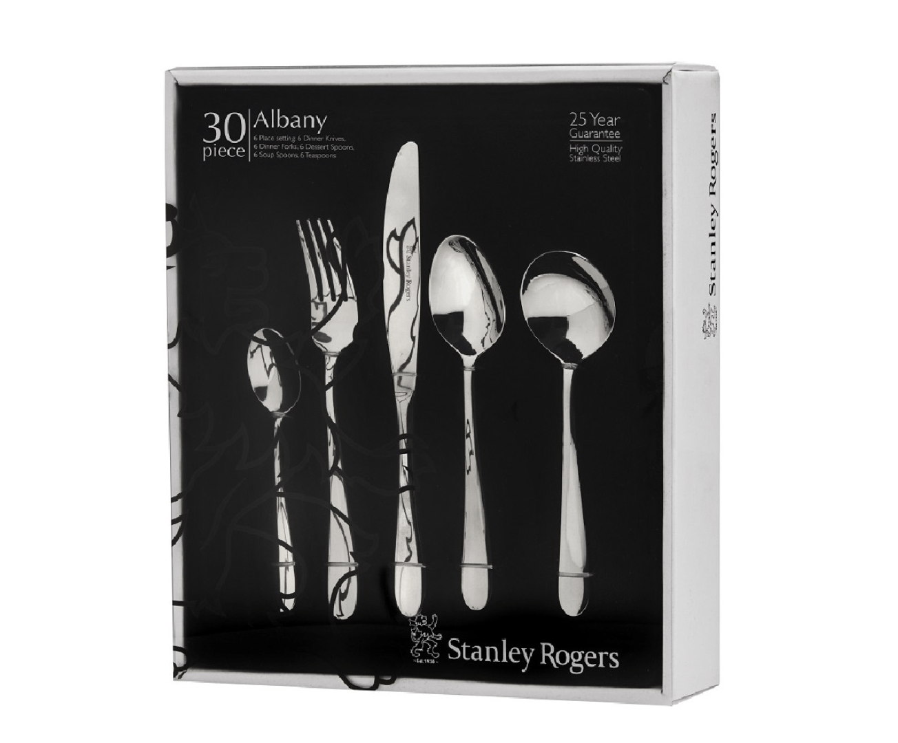 Stanley Rogers Albany 30 Piece Cutlery Gift Boxed Set