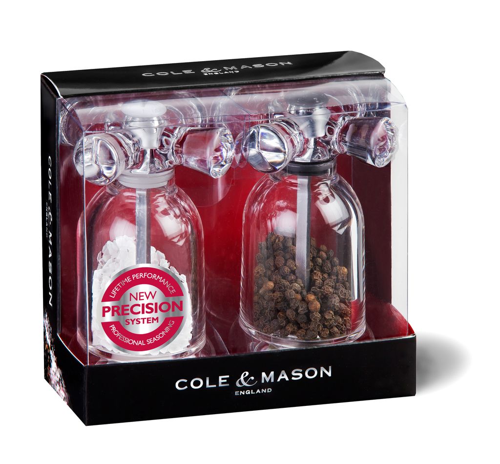 Cole & Mason Tap Shaped 11.5cm Salt and Pepper Gift Set