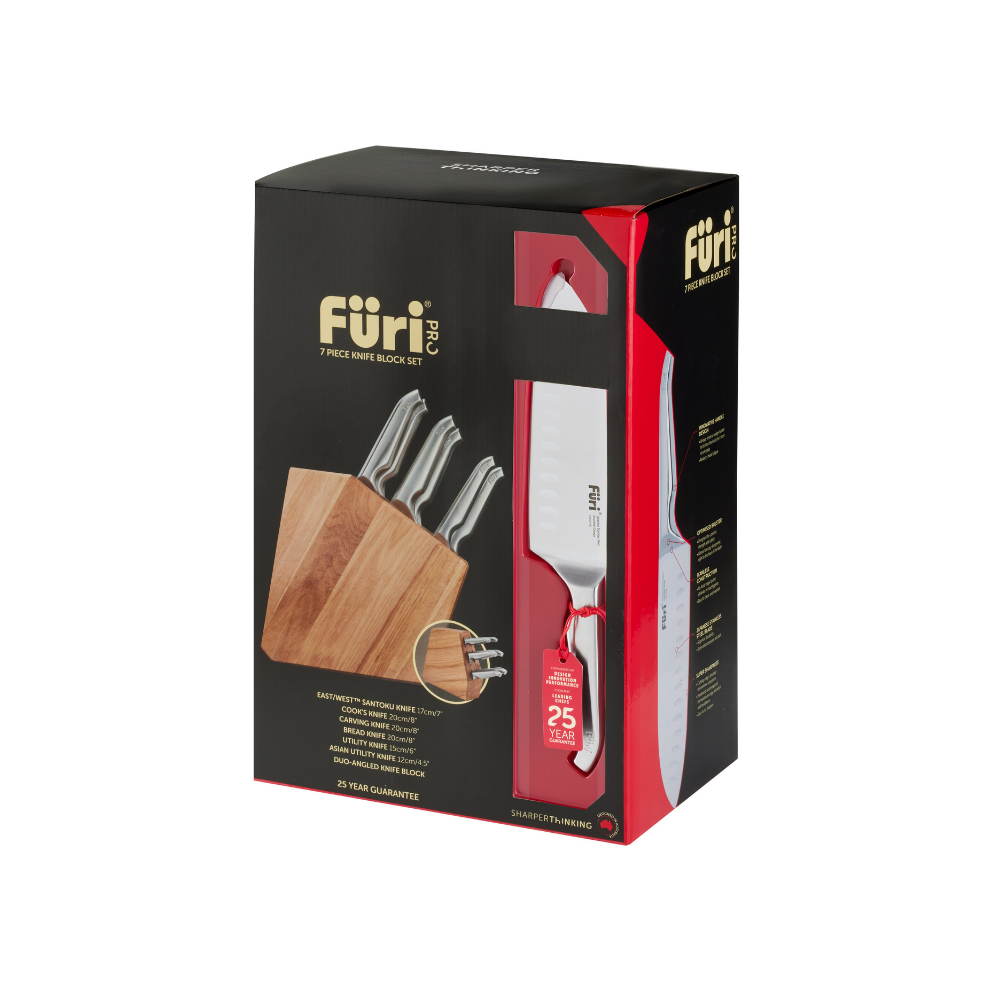 Furi Pro Duo-Angled Knife Block Set 7 Piece 41475