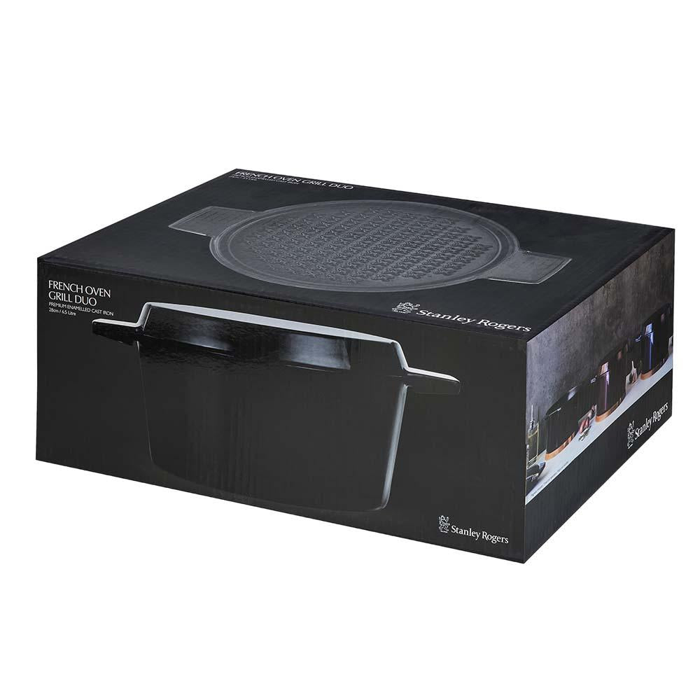 Stanley Rogers French Oven Grill Duo Midnight Blue 28cm / 6.5L