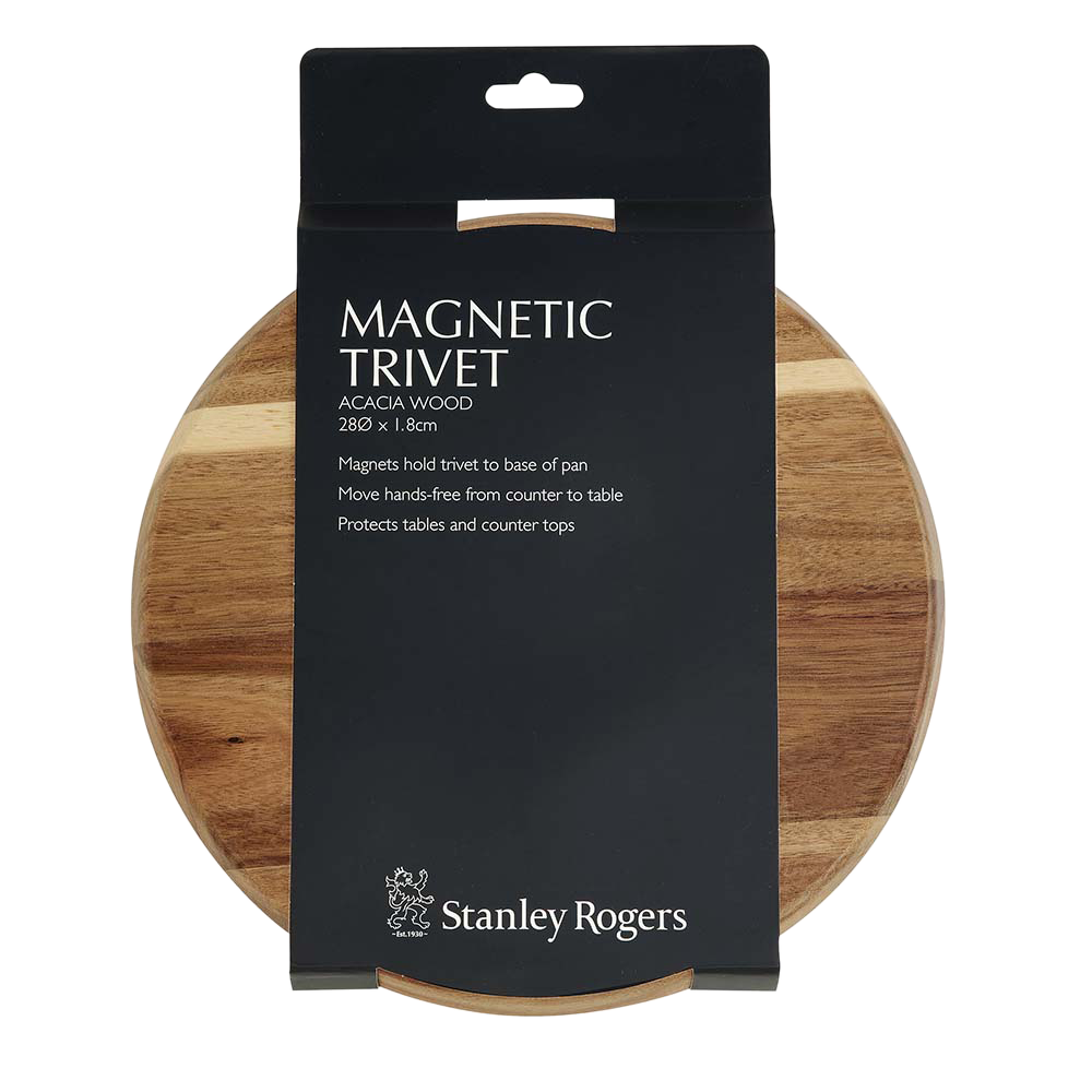 Stanley Rogers Magnetic Trivet Acacia 28cm