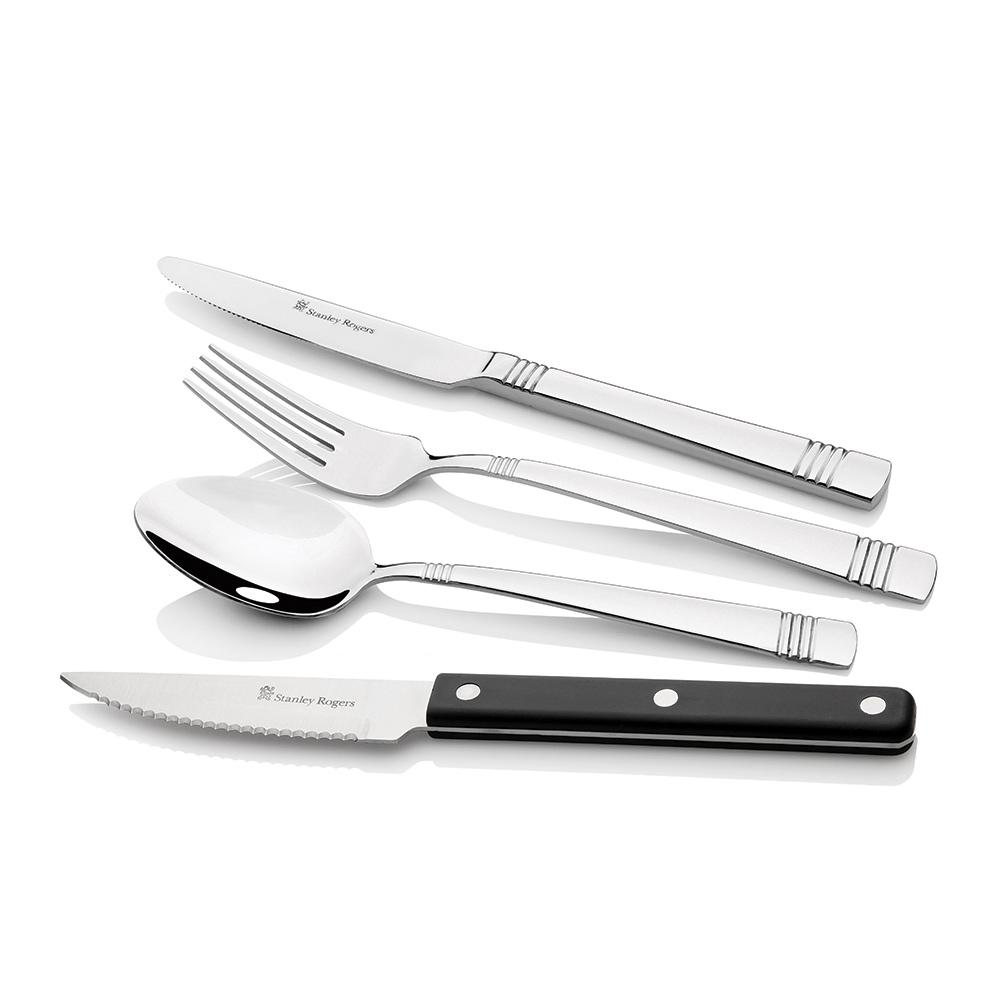 Stanley Rogers Oxford 50 Piece Cutlery Set with Steak Knives
