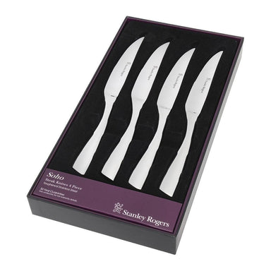 Stanley Rogers Soho Steak Knives 4 Piece Set - Bronx Homewares