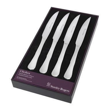 Stanley Rogers Chelsea Steak Knives 4 Piece Set - Bronx Homewares