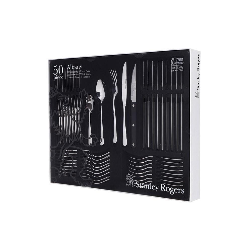 Stanley Rogers Albany 50 Piece Set - Bronx Homewares