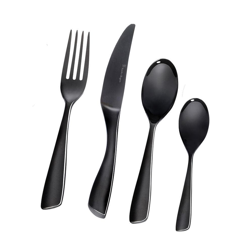 Stanley Rogers Soho Onyx 24 Piece Set - Bronx Homewares