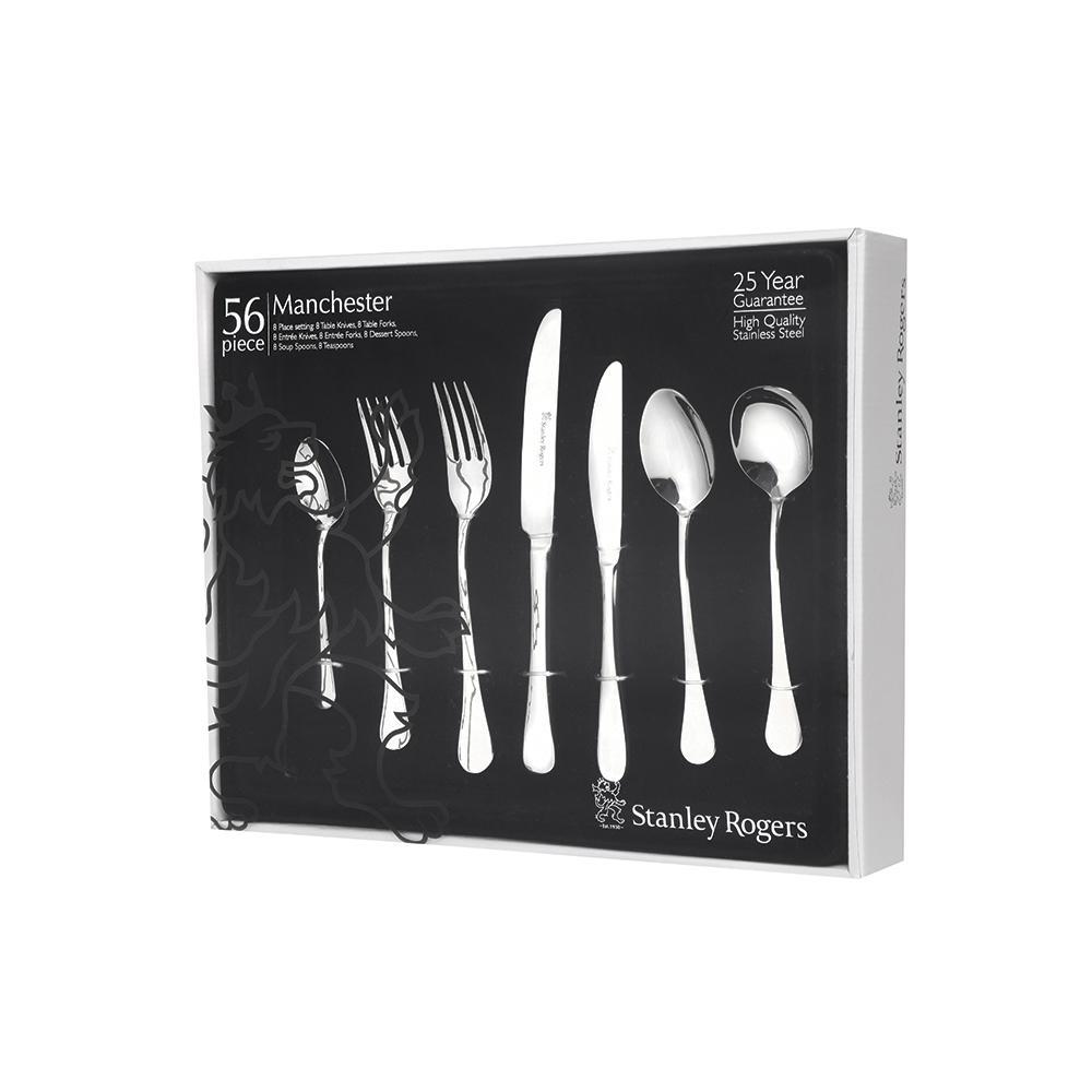 Stanley Rogers Manchester 56 Piece Cutlery Set