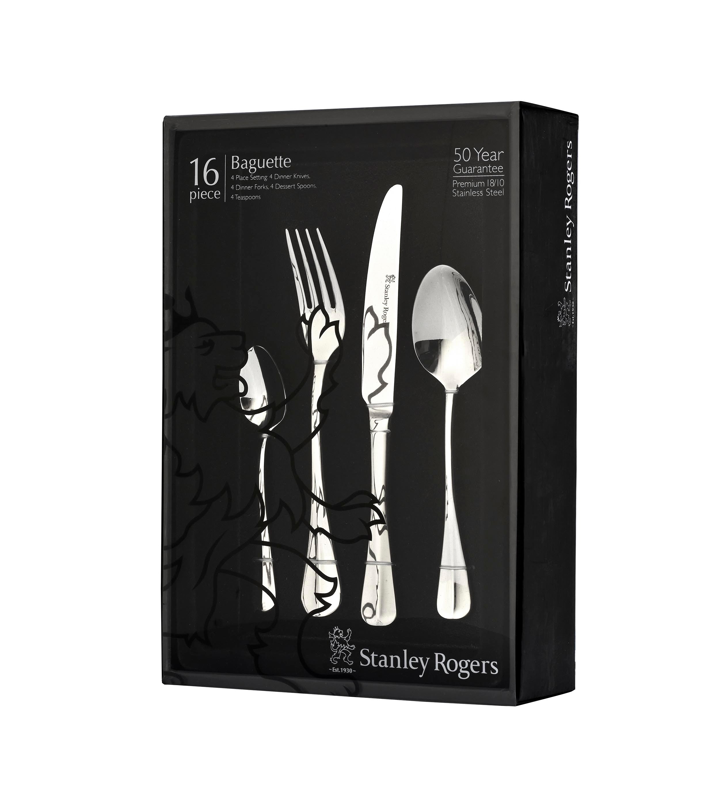 Stanley Rogers Baguette 16 Piece Cutlery Set