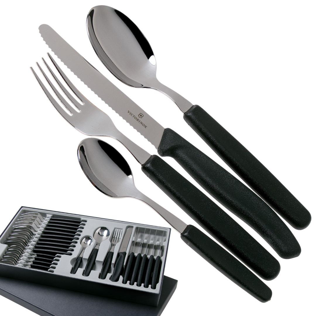 Victorinox Steak Knife & Fork 24 Pieces Set