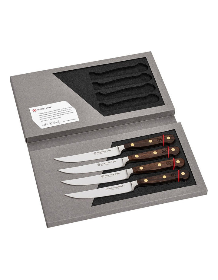 Wusthof Crafter steak knife set 4pce 1070860401