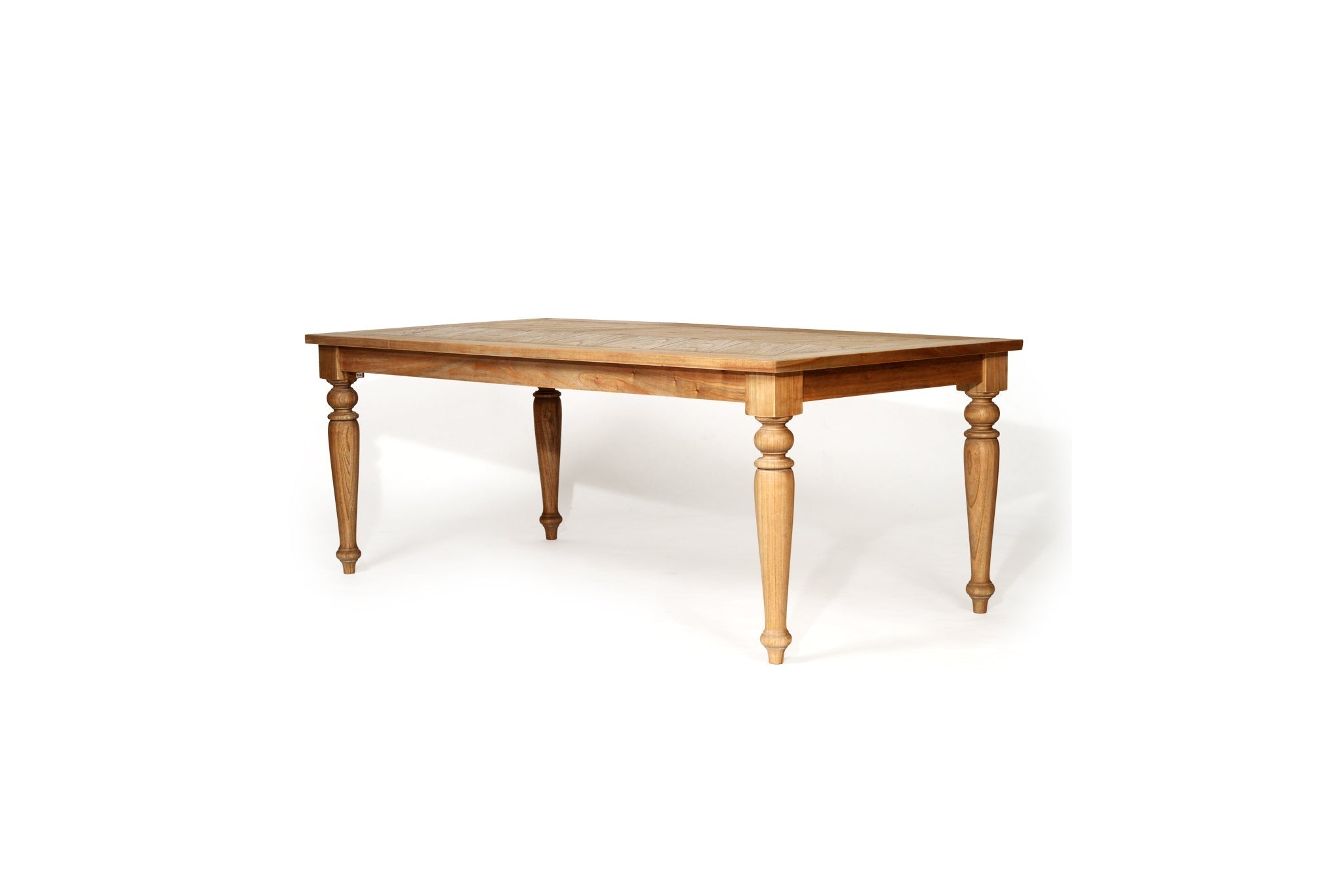 Brian Old Wood Dining Table – 2.7m (Solid Top)