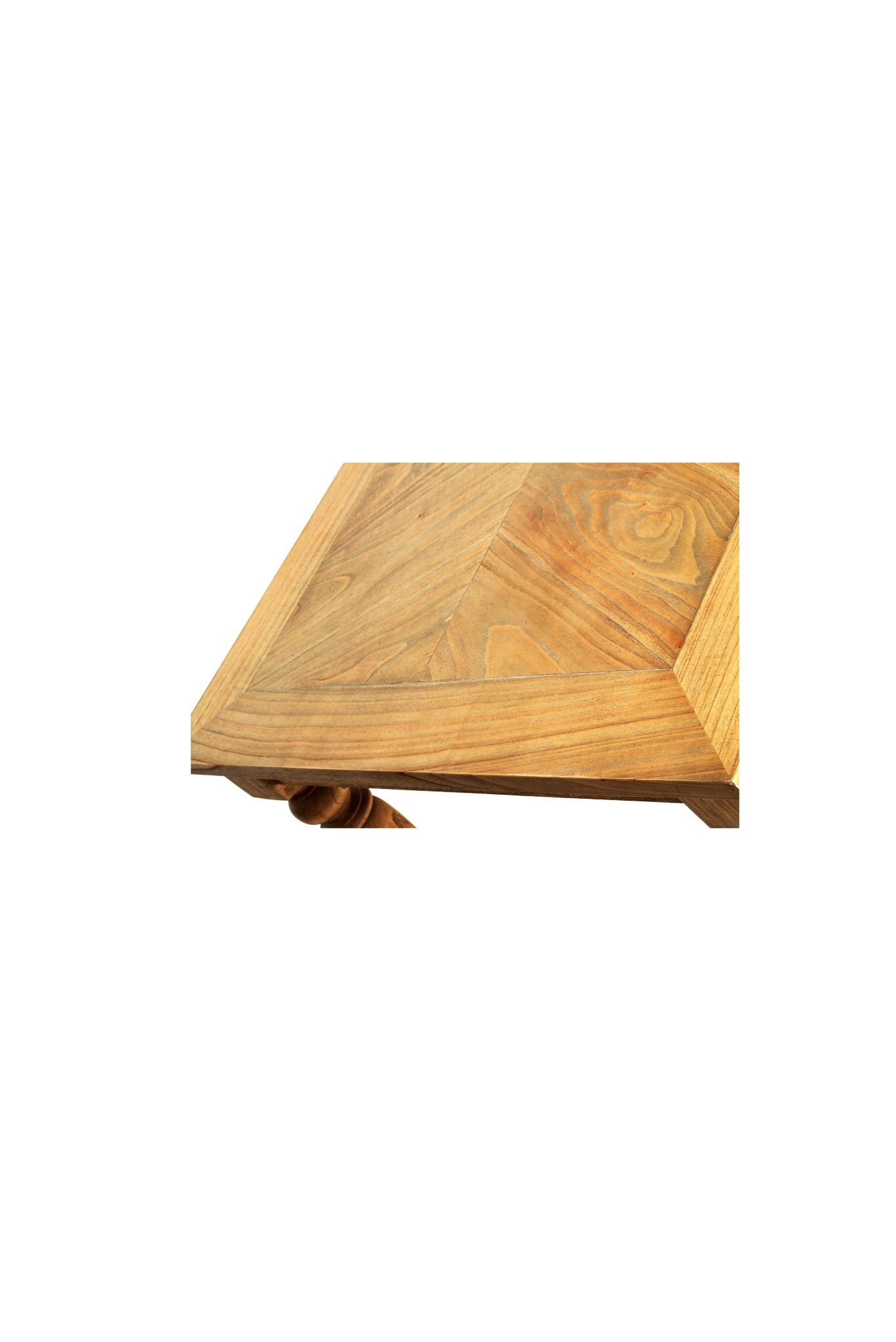 Brian Old Wood Dining Table – 2.4m (Solid Top)