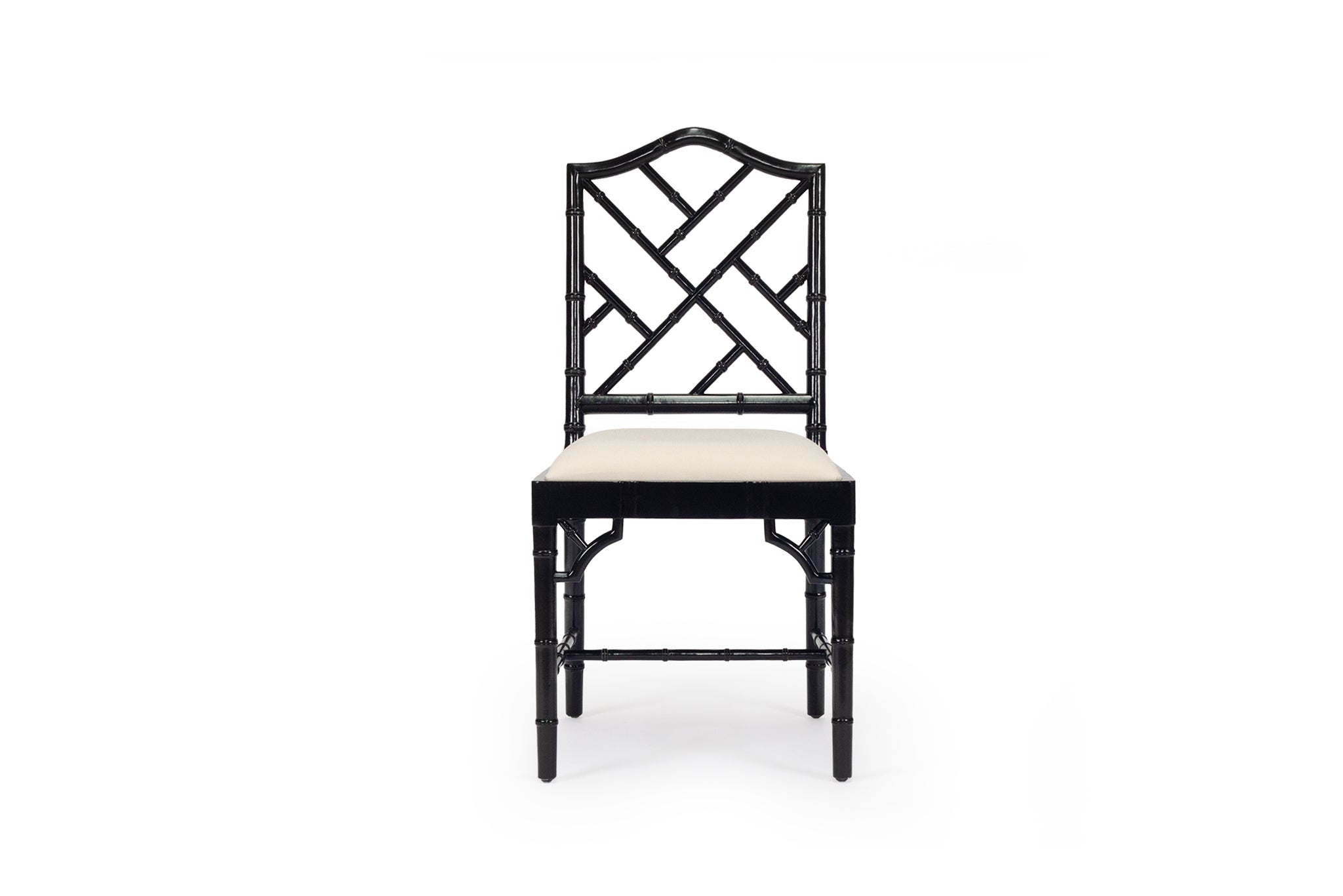 Thomas Mahogany Dining Chair – Black