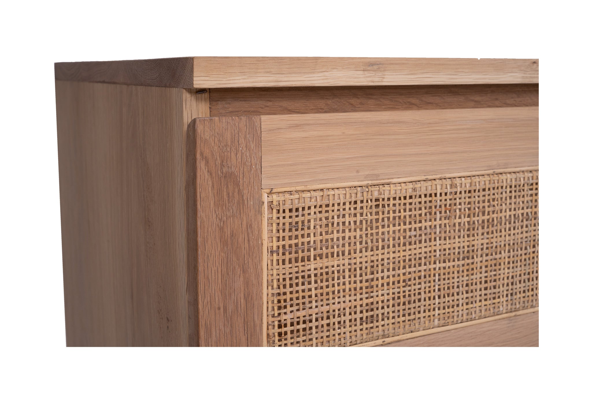 Dover American Oak Chest Of Drawers – 4 Drawers