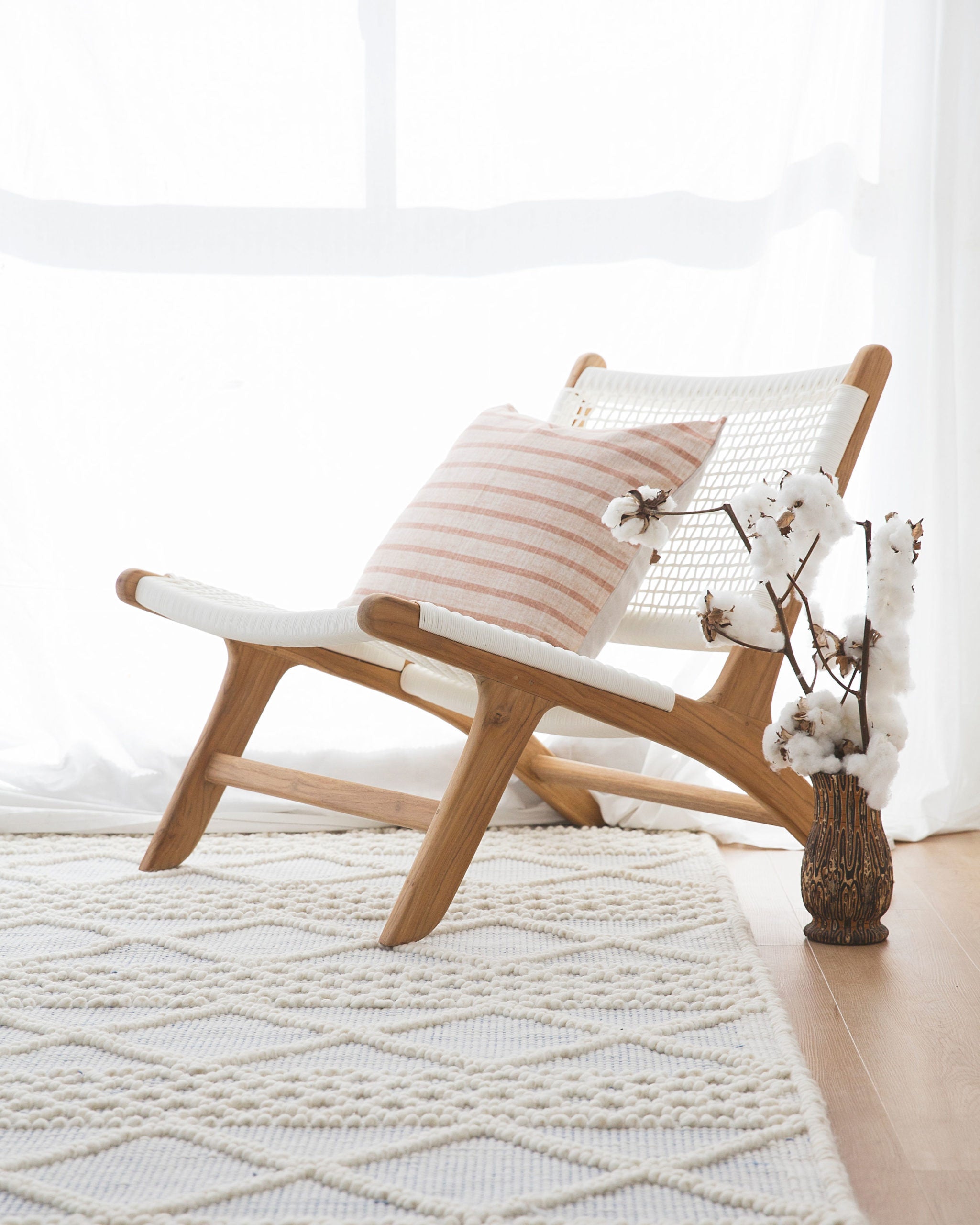 Cronulla Indoor/Outdoor Accent Chair – White