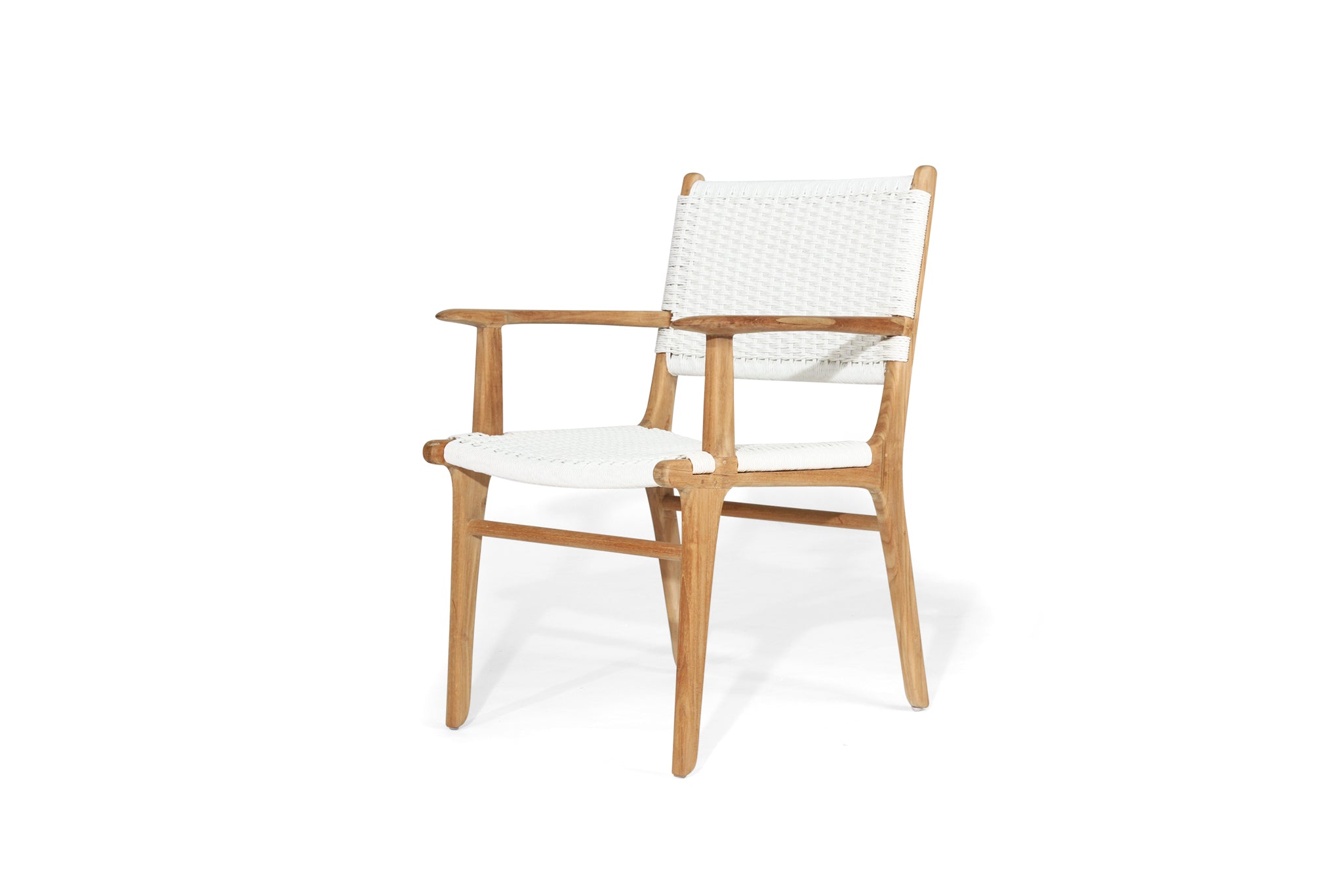 Cronulla Indoor/Outdoor Armchair – White (Close Weave)